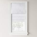 1pc Light Filtering Cordless Linen Blend Roman Window Shade White - Threshold™