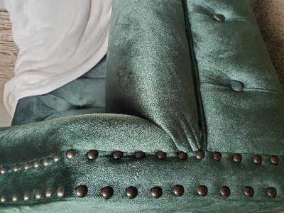 Akira New Velvet Club Chair Emerald Green - Christopher Knight Home