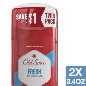 Old Spice High Endurance Deodorant for Men - Aluminum-Free 3.4oz/2pk - 1 of 4