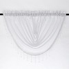 Kate Aurora Lux Living Complete 9 Piece Semi Sheer Rod Pocket Window Curtain & Valance Set - 3 of 4