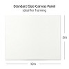 KINGART Canvas Panels 8" x 10", 14 pc Value Pack - 2 of 4