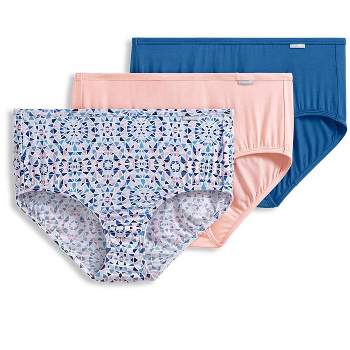 Jockey Women's Underwear Elance Hipster - 3 Pack, Sky Blue/Quilted  Prism/Minty Mist, 5 : : Clothing, Shoes & Accessories