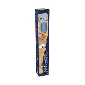 Bona Hardwood Floor Care Kit, 18" Wide Microfiber Head, 72" Silver/Blue Aluminum Handle - 1 of 2