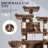 Allewie 68 Inches Cat Tree/Cat Tree House and Towers for Large Cat/Cat Climbing Tree with Cat Condo/Cat Tree Scratching Post/Multi-Level Large Cat Tree - 3 of 4