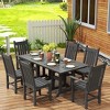 WestinTrends Malibu 7 Piece Outdoor Patio Dining Set Outdoor Dining Table with Dining Chair - 2 of 4