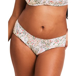Adore Me Women's Valcea Hipster Swimwear Floral Bottom - 1 of 3