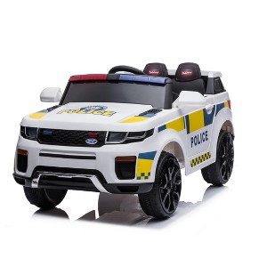 Nasitip Kids Ride On Police Car, 12V Electric Truck for Toddlers, Battery Powered Ride On Toy with Remote Control - 1 of 4