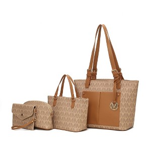 MKF Collection Havenly Women’s Tote Bag, Mini Tote Bag, Pouch and Wallet by Mia K - 1 of 4