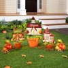 The Lakeside Collection Lighted Village Stakes - Farmhouse Holiday Decor - Set of 5 - 4 of 4