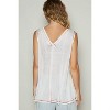 Women's Wo's Front Pocket Solid Knit Tank Top - POL - 2 of 4