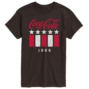 Men's - Coca-Cola - 1886 Stars Stripes Short Sleeve Graphic T-Shirt - 1 of 4