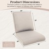 Gymojoy Outdoor Chair Cushion 25 x 22 Inch Cushions for Chair - 2 of 4