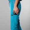Members Only Women’s Scrub Jogger Cargo Pant with Open Bottom Leg (Printed Waist Pocket Bags) - 3 of 4