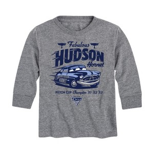 Boys' - Cars -  Long Sleeve Graphic T-Shirt - 1 of 4