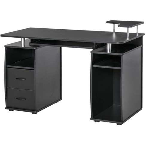 Homcom Multi-function Computer Desk Home Office Workstation With ...