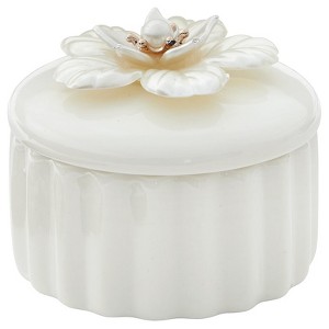 The Lakeside Collection Ceramic Jewelry/Trinket Box - 1 of 3