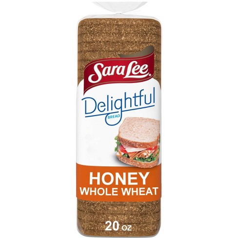 Sara Lee Delightful 100% Whole Wheat With Honey Bread - 20oz : Target