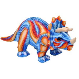 Wild Republic Dinosauria IV Triceratops Stuffed Animal, 12 Inches - 1 of 1