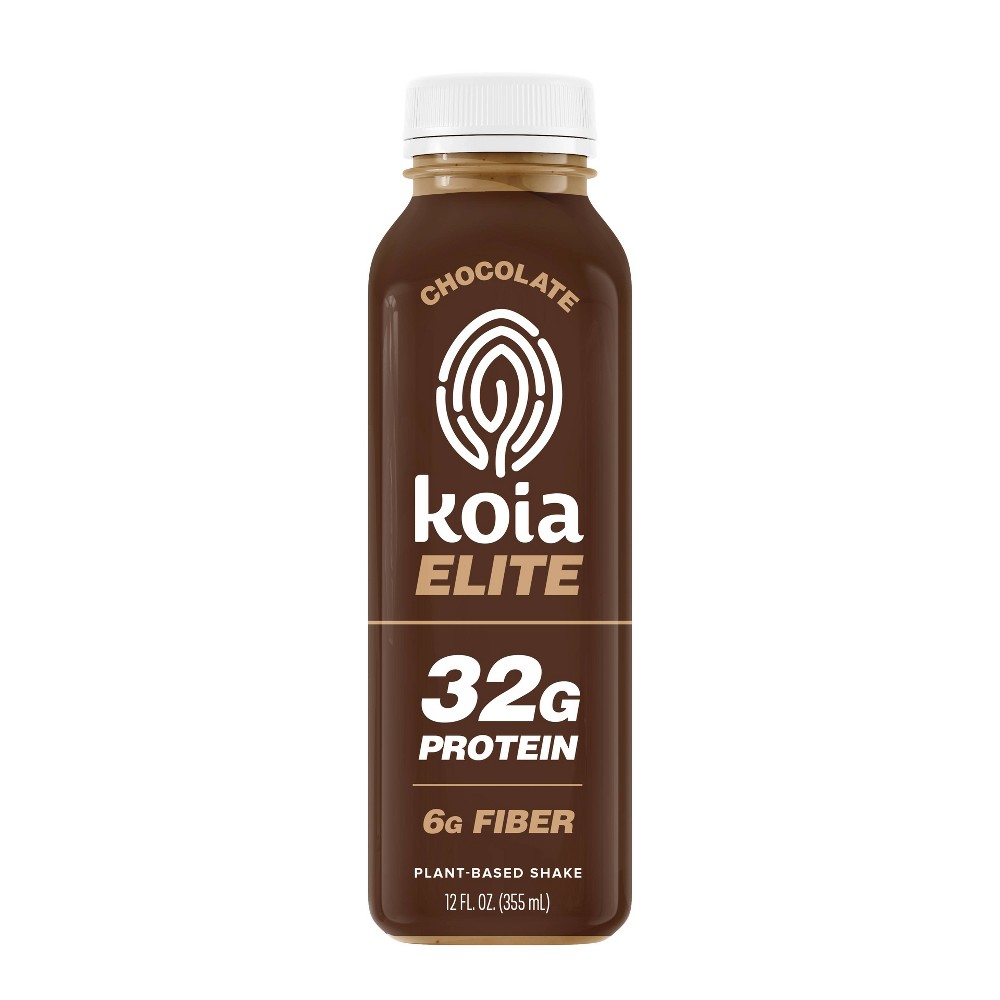 Koia Elite Chocolate 32g Protein Plant-Based Shake - 12oz