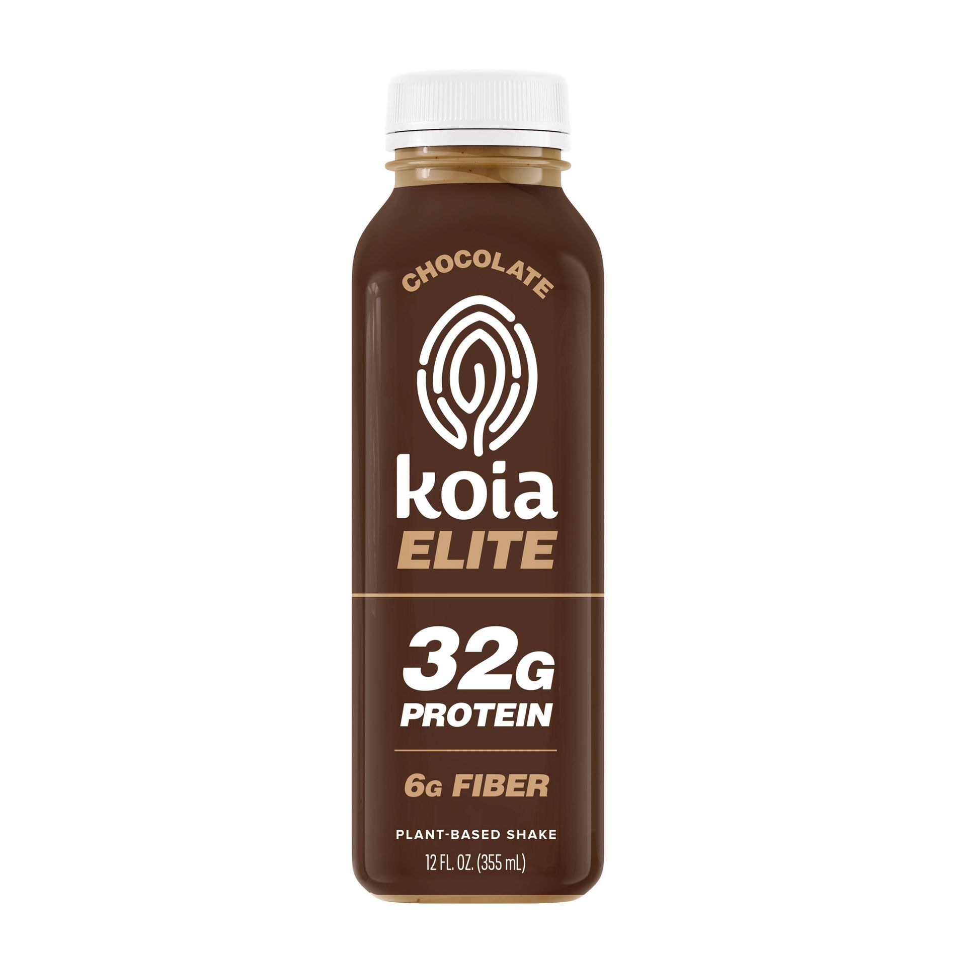 Koia Elite Chocolate 32g Protein Plant-Based Shake - 12oz