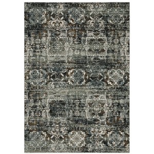 Oriental Weavers Gemini 2060V Charcoal/ Multi Indoor Area Rug - 3'10" x 5'5" - 1 of 4