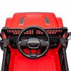 12V 2WD Kids Ride on Jeep Car, Ride on UTV Toys W/2.4G Remote, 4-wheel suspension, Bluetooth & Music, MP3, LED Lights - 3 of 4