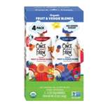 Once Upon a Farm Organic Berry Bundle Variety Pack Kids' Snacks - 4ct/3.2oz Pouches