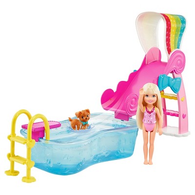 barbie swimming pup pool target