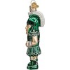 Old World Christmas Blown Glass Ornament for Christmas Tree, Michigan State, Sparty (with OWC Gift Box) - 2 of 4