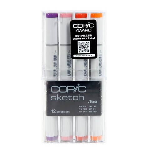 Sketch Markers 12ct Copic -multicolor : Target