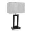 LamQee Touch Control Table Lamps Set of 2 Bedside Lamp with 2 USB Charging Ports 3-Way Dimmable Modern Nightstand Lamp - 3 of 4