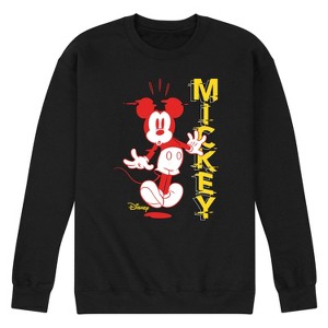 Men's - Disney - Mickey & Friends Graphic Fleece Sweatshirt - 1 of 4