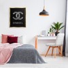 Stupell Industries Black Gleaming Glam Symbol Framed Floater Canvas Wall Art - 2 of 4