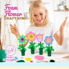 Foam Flower DIY: The Ultimate Spring Craft Kit - Includes Floral Foam and Paper Flower Pot Craft for Toddlers and Kids by 4E's Novelty - 4 of 4