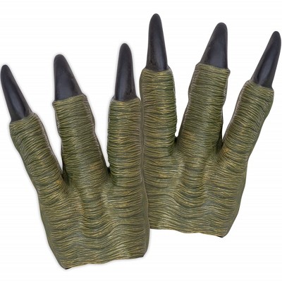 Griffes De Dinosaure En Caoutchouc Souple - Kit 2 Pièces Pour Déguisement Adulte Et Enfant, Cosplay Réaliste