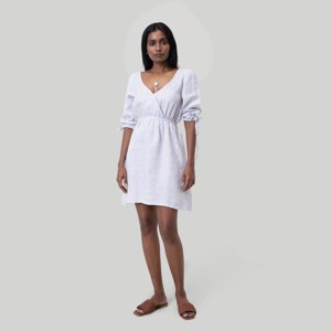 Reistor Women's Strappy Gathered Midi Dress - 1 of 4