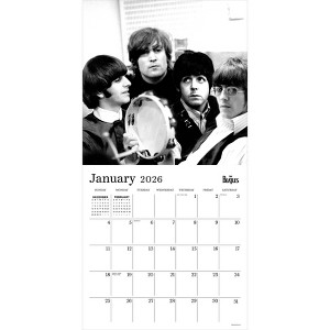 TF Publishing 13.5"x14.5" 2026 The Beatles in Black and White - 1 of 4