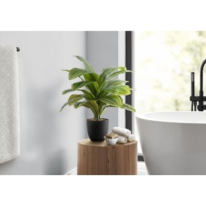 NicBex Artificial Plant, Fake Plants with Black Pots, Tabletop Faux Plants Indoor for Living Room, Corner, Office, Windowsill Decor - 1 of 4