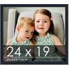 PosterPalooza | Slim Profile Black Picture Frame - UV Acrylic, Backing Board, Hanging Hardware Included - 2 of 4
