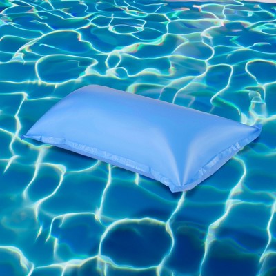 Blue Vinyl 4 x 8 Foot Winterizing Air Pillow for Pools