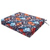 Peace Nest Waterproof Outdoor Chair Cushions Set of 4 with Ties for Patio Furniture - 2 of 4
