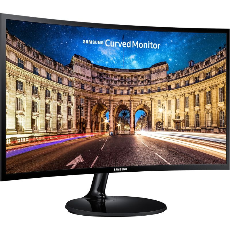 Samsung C27F390 27" Curved Screen LED LCD Business Monitor - 1920 x 1080 FHD Display - Vertical Alignment (VA) Panel - 1800R Ultra-curved screen, 2 of 7