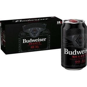 Budweiser Select Beer - 18pk/12 fl oz Cans - 1 of 4