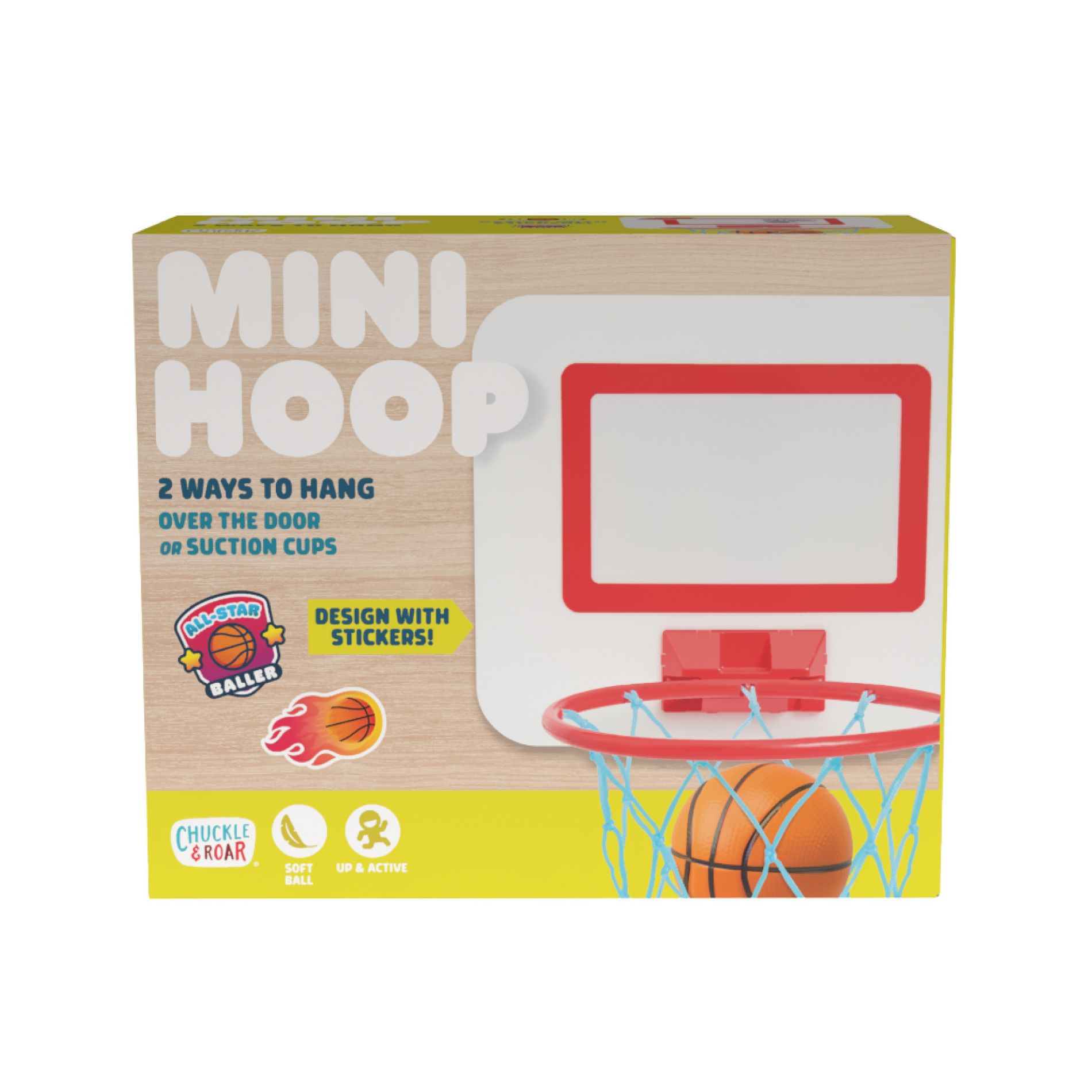 Chuckle & Roar Mini Hoop Toy Basketball Sets - 9pc