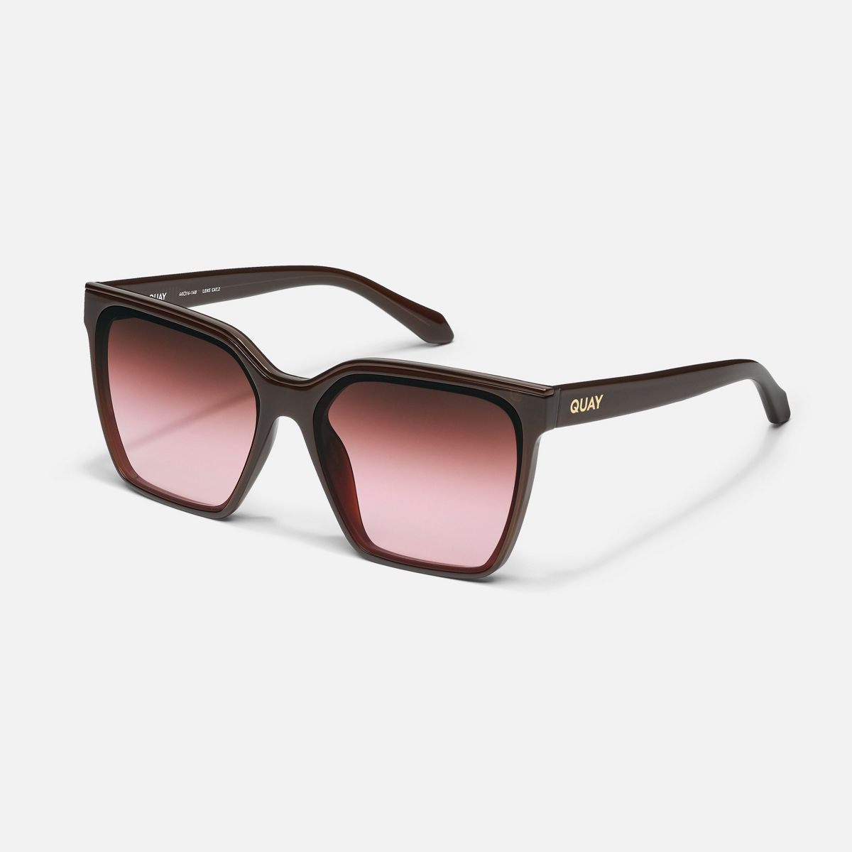 QUAY Womens Level Up Square Sunglasses - thumbnail 7