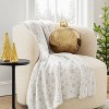 9"x11" 3D Christmas Disco Ball Shape Sequin Pillow Champagne Gold - Wondershop™ - 2 of 4