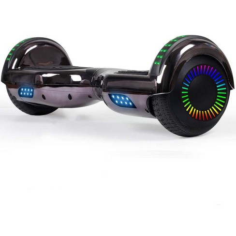 GlareWheel M3 Hoverboard LED Light Bluetooth Chrome Purple