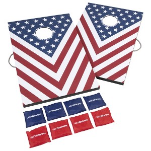 Triumph Sports LED 2'x3' Stars/Stripes Pattern Bag Toss - 1 of 4