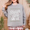 Simply Sage Market Ugly Sweater Sleigh Girl Garment Dyed Sweatshirt - 2 of 4