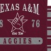 NCAA Texas A&M Aggies Varsity Plaque Double Sided Royal Plush Blanket: Sports Team Logo - 2 of 3
